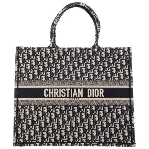 christian dior tote bag navy blue|christian dior tote bag colorful.